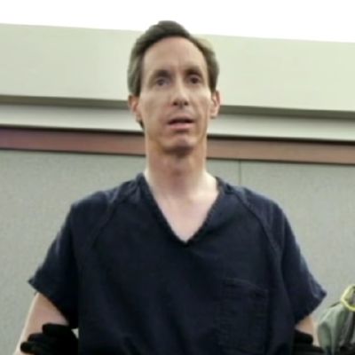 Warren Jeffs is on his prison uniform.
